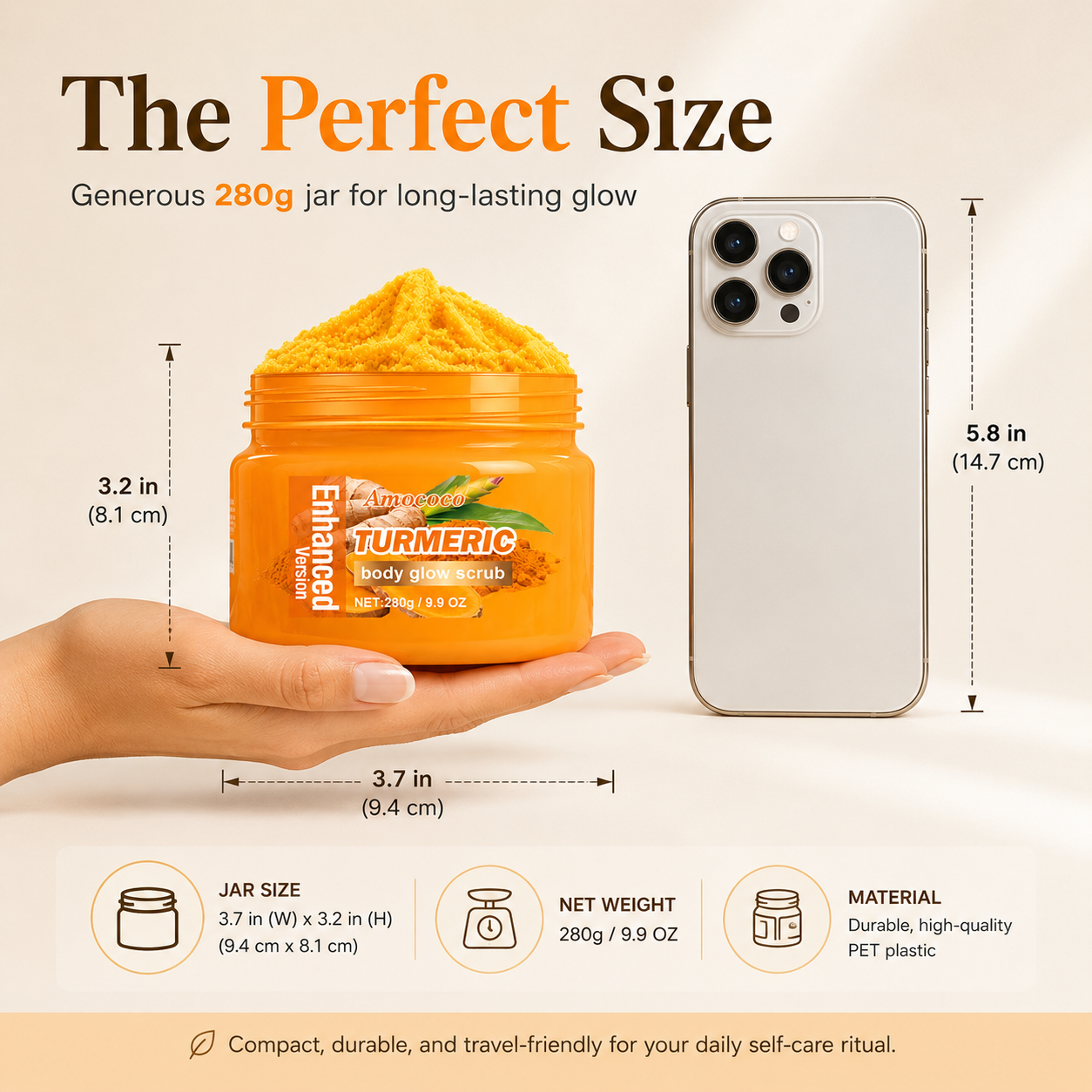 Turmeric Nourishing Scrub 280g